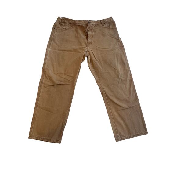 Dickies Other - Dickies Men’s Vintage Brown Duck Canvas Carpenter Pants‎ Size 42x30 Chores